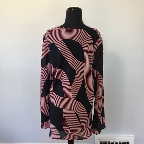 VTG Ashley Stewart Swirl Ruffled Skirt Set, 14 - Picture 5 of 11